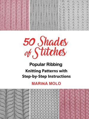 cover image of 50 Shades of Stitches--Popular Ribbing